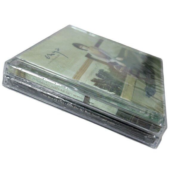 Enya Paint the Sky with Stars A Day without Rain CD Lot - Picture 4 of 9